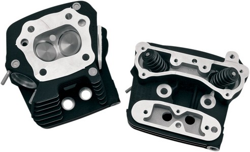 S&S Replacement Cylinder Heads Low-Compression 82Cc Black Heads Cyl 84 i gruppen Reservdelar & Tillbehr / Motordelar  / Motordelar Evo / verdel Evo / Toppar/Delar Evo hos Blixt&Dunder AB (09300061)