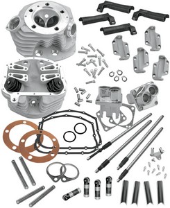 S&S Retro Top End Kit Stock Bore Silver Cyl.Hd.66-84Retro Ph Stk i gruppen Reservdelar & Tillbehr / Motordelar  / Motordelar Shovelhead / verdel Shovelhead / Toppar/Delar Shovelhead hos Blixt&Dunder AB (09300089)