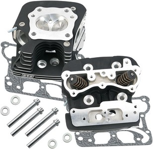 S&S Cylinder Head Kit Super Stock 79Cc Wrinkle Black Heads 99-05 Tc 79 i gruppen Reservdelar & Tillbehr / Motordelar  / Motordelar Twin Cam / verdel Twin Cam / Toppar/Delar Twin Cam hos Blixt&Dunder AB (09300139)