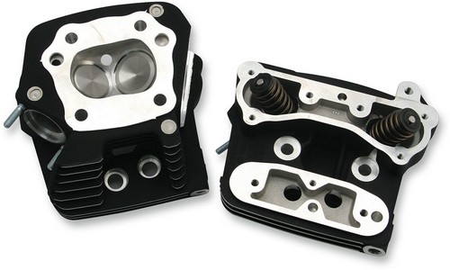 S&S Cylinder Heads High Compression 76Cc Wrinkler Black Heads Cyl 84-9 i gruppen Reservdelar & Tillbehr / Motordelar  / Motordelar Evo / verdel Evo / Toppar/Delar Evo hos Blixt&Dunder AB (09300141)