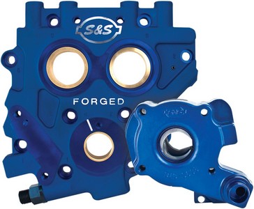 S&S Oil Pump,Kit,Tc3,W/Camsupportplate Pump Oil&Cam Plt 07-17Tc i gruppen Reservdelar & Tillbehr / Motordelar  / Motordelar Twin Cam / Bottendel Twin Cam / Oljepump Twin Cam hos Blixt&Dunder AB (09320111)