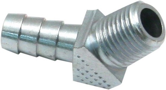 S&S Fitting 45 Hose 1/4