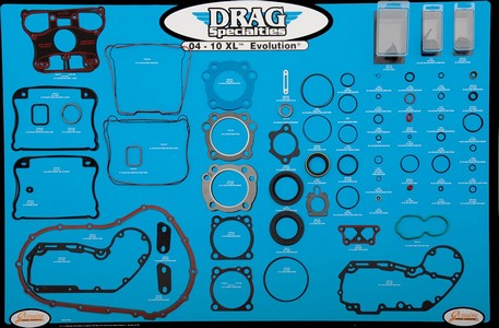 Drag Specialties Gasket, Seal And O-Ring Display Gasket Board 04-19 Xl i gruppen  hos Blixt&Dunder AB (09341878)