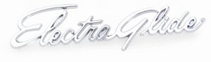 Electra Glide emblem, framskrm, kromade i gruppen Reservdelar & Tillbehr / Ram och chassidelar / Skrmar / Skrmtillbehr hos Blixt&Dunder AB (10-0115)