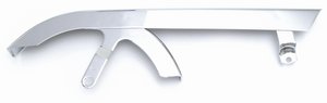 Upper belt guard XL 04-up, chrome in the group Parts & Accessories / Frame and chassis parts / Chassis / Chain and belt guards at Blixt&Dunder AB (10-0248)