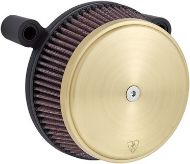 Arlen Ness Air Cleaner Cover Big Sucker Brass Big Sucker Stage 1 - Tc i gruppen Reservdelar & Tillbehr / Frgasare & Insprut / Luftrenare / Luftrenare TC Vajer hos Blixt&Dunder AB (10102484)