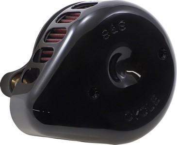 S&S Cycle Air Clnr Blk Mtd M8 Air Clnr Blk Mtd M8 i gruppen Reservdelar & Tillbehr / Frgasare & Insprut / Luftrenare / Luftrenare M8 hos Blixt&Dunder AB (10102763)