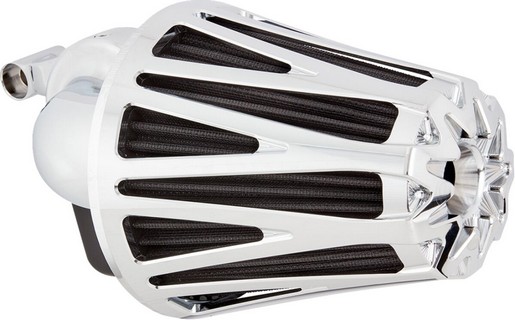 Arlen Ness Monster Crossfire Air Cleaner - Chrome Air Cleaner - Crossf i gruppen Reservdelar & Tillbehr / Frgasare & Insprut / Luftrenare / Luftrenare Sportster XL hos Blixt&Dunder AB (10102856)