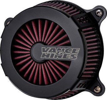 Vance & Hines Cage Fighter Air Cleaner - Black Ceramic - St Aircleaner i gruppen Reservdelar & Tillbehr / Frgasare & Insprut / Luftrenare / Luftrenare TC Vajer hos Blixt&Dunder AB (10102902)