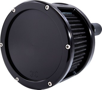 Feuling Air Cleaner - Ba Race Series - Black - Solid Cover - Black - M i gruppen Reservdelar & Tillbehr / Frgasare & Insprut / Luftrenare / Luftrenare M8 hos Blixt&Dunder AB (10103149)