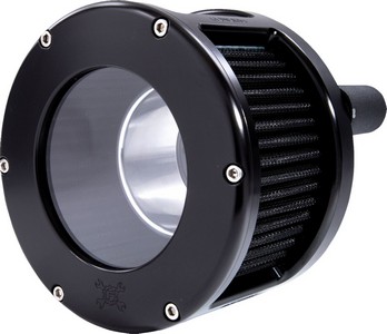 Feuling Air Cleaner - Ba Race Series - Black - Clear Cover - Black - M i gruppen Reservdelar & Tillbehr / Frgasare & Insprut / Luftrenare / Luftrenare M8 hos Blixt&Dunder AB (10103150)