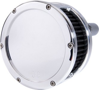 Feuling Air Cleaner - Ba Series - Chrome - Solid Cover - Black - M8 Ai i gruppen Reservdelar & Tillbehr / Frgasare & Insprut / Luftrenare / Luftrenare M8 hos Blixt&Dunder AB (10103157)