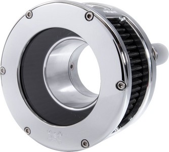 Feuling Air Cleaner - Ba Series - Chrome - Clear Cover - Black - M8 Ai i gruppen Reservdelar & Tillbehr / Frgasare & Insprut / Luftrenare / Luftrenare M8 hos Blixt&Dunder AB (10103158)