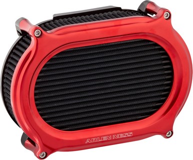 Arlen Ness Filter Kit Stage Ii Oval Performance,Red Air Cleaner - Stag i gruppen Reservdelar & Tillbehr / Frgasare & Insprut / Luftrenare / Luftrenare M8 hos Blixt&Dunder AB (10103212)