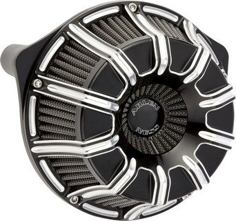 Arlen Ness Air Cleaner 10-Gauge Inverted Black Air Cleaner - 10 Gauge i gruppen Reservdelar & Tillbehr / Frgasare & Insprut / Luftrenare / Luftrenare M8 hos Blixt&Dunder AB (10103221)