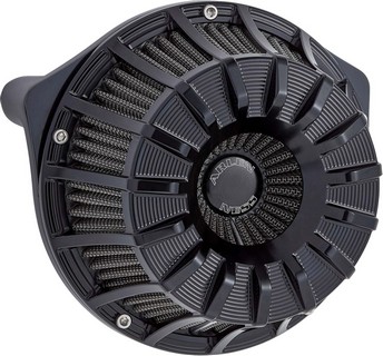 Arlen Ness Air Cleaner15-Spoke Inverted All Black Air Cleaner - 15 Spo i gruppen Reservdelar & Tillbehr / Frgasare & Insprut / Luftrenare / Luftrenare M8 hos Blixt&Dunder AB (10103223)