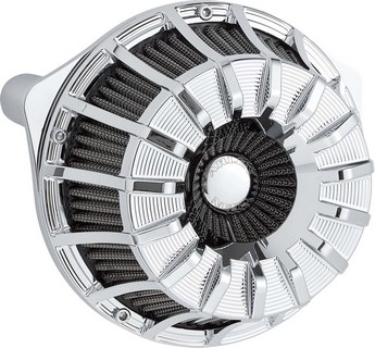 Arlen Ness Air Cleaner 15-Spoke Inverted Chrome Air Cleaner - 15 Spoke i gruppen Reservdelar & Tillbehr / Frgasare & Insprut / Luftrenare / Luftrenare M8 hos Blixt&Dunder AB (10103224)
