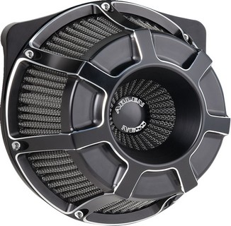 Arlen Ness Air Cleaner Beveled Inverted Black Air Cleaner - Beveled In i gruppen Reservdelar & Tillbehr / Frgasare & Insprut / Luftrenare / Luftrenare M8 hos Blixt&Dunder AB (10103225)