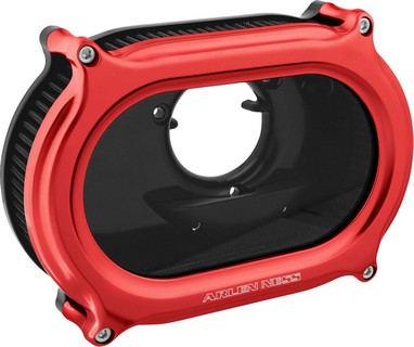Arlen Ness Air Cleaner Stage Ii Method Red Air Cleaner - Method Oval - i gruppen Reservdelar & Tillbehr / Frgasare & Insprut / Luftrenare / Luftrenare TC TBW hos Blixt&Dunder AB (10103404)