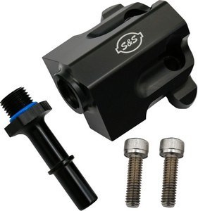 S&S Cycle Fuel Rail Kit Billet Black M8 Touring 2017-2024 Fuel Rail Ki i gruppen Reservdelar & Tillbehr / Frgasare & Insprut / Insprutning / Insprutning vrigt hos Blixt&Dunder AB (10220295)