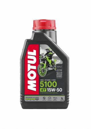 Motul 5100 4T 15W-50 1 L i gruppen  hos Blixt&Dunder AB (104080)