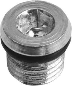 Drag Specialties Magnetic Drain Plug W/ O-Ring 5/16
