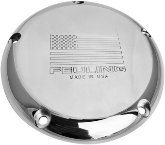 Feuling Derby Cover American Flag 5-Hole Cover Dby Amer 99+Tc Po 5 i gruppen Reservdelar & Tillbehr / Vxellda & transmission / Transkpa / Derby-lock hos Blixt&Dunder AB (11070613)