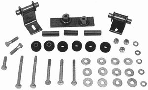 Flatside gastank mounting kit. FL/FX 58-84 in the group Parts & Accessories / Tanks & accessories /  /  at Blixt&Dunder AB (12-0125)