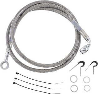 Drag Specialties Front Brake Line Stainless Steel Frt Brake Line 87-99 i gruppen Reservdelar & Tillbehr / Bromsar / Bromsslang / Bromsslang Softail hos Blixt&Dunder AB (12042750)