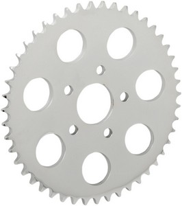 Drag Specialties Rear Chain Sprocket 47T Chrome Sprocket 47T Chr 73-85 i gruppen Reservdelar & Tillbehör / Växellåda & transmission / Drivlina / Sekundärdrivning kedja / Bakdrev hos Blixt&Dunder AB (12100981)