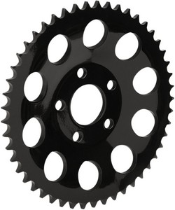 Drag Specialties Sprocket Rear Wheel 49T Dish Gloss Black Sprocket Blk i gruppen Reservdelar & Tillbehr / Vxellda & transmission / Drivlina / Sekundrdrivning kedja hos Blixt&Dunder AB (12101838)