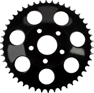Drag Specialties Sprocket Rear Wheel 46T Dish Gloss Black Sprocket Blk i gruppen Reservdelar & Tillbehr / Vxellda & transmission / Drivlina / Sekundrdrivning kedja hos Blixt&Dunder AB (12101840)