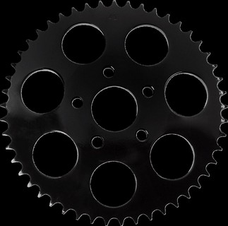 Drag Specialties Sprocket Rear Wheel 49T Dish Gloss Black Sprocket Blk i gruppen Reservdelar & Tillbehör / Växellåda & transmission / Drivlina / Sekundärdrivning kedja / Bakdrev hos Blixt&Dunder AB (12101842)