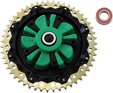 Alloy Art Sprocket Cush Dr Blk51Gd Sprocket Cush Dr Blk51Gd i gruppen  hos Blixt&Dunder AB (12102510)