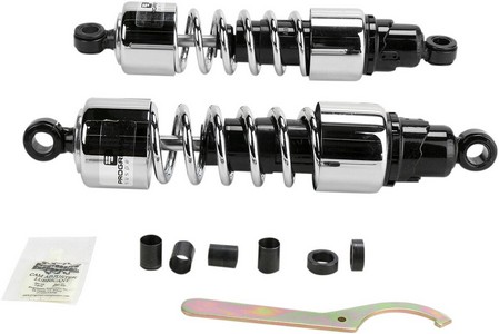 Progressive Suspension Progressive Suspension Chrome 412 Series Dual S i gruppen  hos Blixt&Dunder AB (13100064)