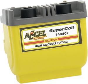 Accel Super Coil 2.3 Ohm Dual-Fire For Electronic Ignition Accel Ign C i gruppen Reservdelar & Tillbehr / Eldelar / Tndning / Tndspole hos Blixt&Dunder AB (140407)