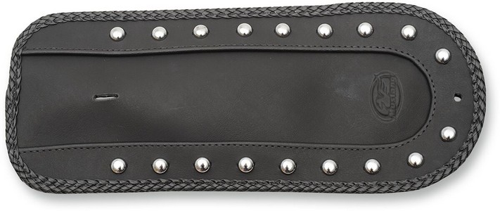 Mustang Fender Bib Vinyl With Chrome Studs For Solo Seats Bib Fender S i gruppen Reservdelar & Tillbehr / Ram och chassidelar / Skrmar / Skrmtillbehr hos Blixt&Dunder AB (14050081)