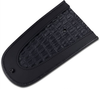 Drag Specialties Fender Protector Fender Skins Rear Gator Leather Blac i gruppen Reservdelar & Tillbehr / Ram och chassidelar / Skrmar / Skrmtillbehr hos Blixt&Dunder AB (14050142)