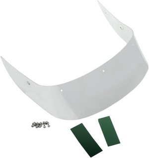 Drag Specialties Rear Fender Chrome Skirt Plain Hd Touring Skirt Rr Fn i gruppen Reservdelar & Tillbehr / Ram och chassidelar / Skrmar / Skrmtillbehr hos Blixt&Dunder AB (14050170)