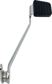 Drag Specialties Brake Pedal - Rear - Chrome - Softail Pedal Rear Brak i gruppen Reservdelar & Tillbehr / Ram och chassidelar / Fotreglage / Bromsreglage hos Blixt&Dunder AB (16100705)