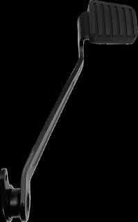 Drag Specialties Brake Pedal - Rear - Black - Softail Pedal Rear Brake i gruppen Reservdelar & Tillbehr / Ram och chassidelar / Fotreglage / Bromsreglage hos Blixt&Dunder AB (16100706)
