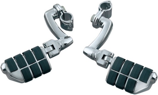 Kuryakyn Longhorn Offset Highway Pegs With 1-1/2? Magnum Quick Clamp i gruppen Reservdelar & Tillbehr / Ram och chassidelar / Fotreglage / Fotpinnar hos Blixt&Dunder AB (16200915)