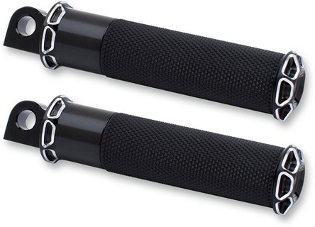 Arlen Ness Footpegs Beveled Fusion Black Peg Bevelled Black i gruppen Reservdelar & Tillbehr / Ram och chassidelar / Fotreglage / Fotpinnar hos Blixt&Dunder AB (16201097)