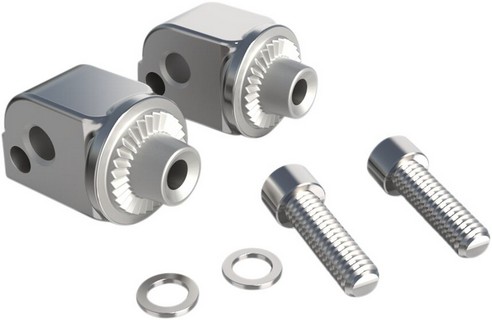 Ciro  Adapter Footrest Chr i gruppen Reservdelar & Tillbehr / Ram och chassidelar / Fotreglage / Fsten Fotpinnar/Fotplattor hos Blixt&Dunder AB (16201859)