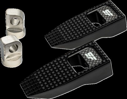 Slyfox Pegs Speed Touring/Dyna/Sportster Black Pegs Speed Touring/Dyna i gruppen Reservdelar & Tillbehr / Ram och chassidelar / Fotreglage / Fotpinnar hos Blixt&Dunder AB (16202523)