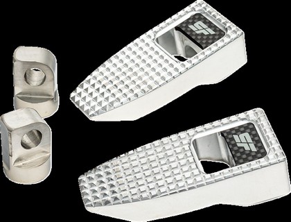 Slyfox Pegs Speed Touring/Dyna/Sportster Polished Pegs Speed Touring/D i gruppen Reservdelar & Tillbehr / Ram och chassidelar / Fotreglage / Fotpinnar hos Blixt&Dunder AB (16202524)