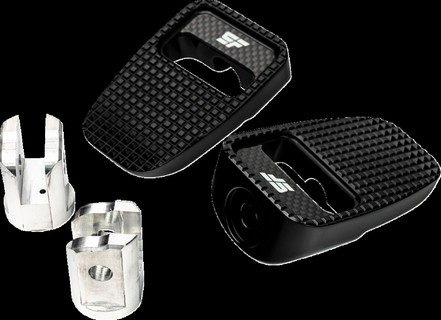 Slyfox Pegs Foot 2018-2023 Softail Front Black Pegs Foot 2018-2023 Sof i gruppen Reservdelar & Tillbehr / Ram och chassidelar / Fotreglage / Fotpinnar hos Blixt&Dunder AB (16202531)