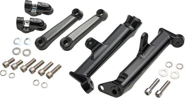 Ciro Frame Mounted Adjustable Highway Peg Mount - Black Mount Highway i gruppen Reservdelar & Tillbehr / Ram och chassidelar / Fotreglage / Fsten Fotpinnar/Fotplattor hos Blixt&Dunder AB (16202665)