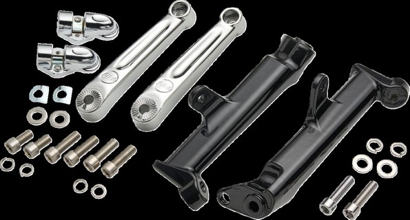 Ciro Frame Mounted Adjustable Highway Peg Mount - Chrome - Extended Mo i gruppen Reservdelar & Tillbehr / Ram och chassidelar / Fotreglage / Fsten Fotpinnar/Fotplattor hos Blixt&Dunder AB (16202666)