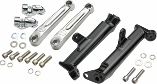 Ciro Frame Mounted Adjustable Highway Peg Mount - Chrome - Extended Mo i gruppen Reservdelar & Tillbeh�r / Ram och chassidelar / Fotreglage / F�sten Fotpinnar/Fotplattor hos Blixt&Dunder AB (16202666)